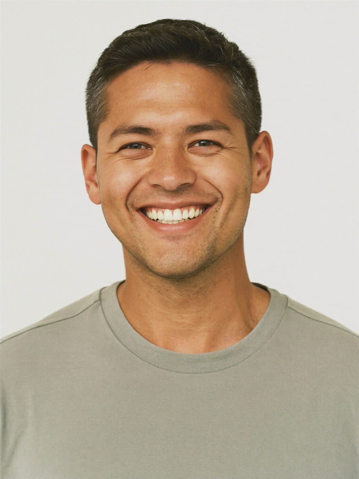 Man smiling
